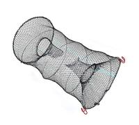 Naroote Trappola per Rete da Pesca Pieghevole per Aragosta, Gamberi, Granchio, Gamberetti, per gli Appassionati di Pesca, 25 Cm/33 Cm/40, Filo di Acciaio in Nylon (33 di diametro)