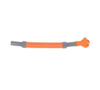 Naroote Tubo di Riempimento del Secchio da Campeggio, Tubo di Ingresso dell'Acqua del Secchio da Campeggio Comodamente 3,3 Piedi con Imbuto per Escursioni (Orange)