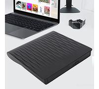 Naroote Unità Dvd Esterna per Laptop, Lettore Dvd Portatile Lettore Dvd per Laptop Unità Ottica USB 3.0 da 12,7 Mm per Notebook Desktop