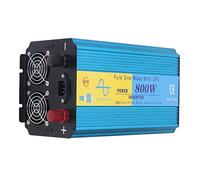 Naroote Ups Ups con Onda Sinusoidale Pura, 800 W Off Network per Auto, 50 Hz, 60 Hz, Porta USB, Lega di Alluminio, Rame Rosso per Agricoltura (Spina europea AC230V)