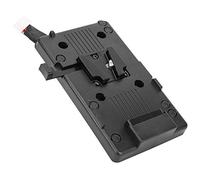 Naroote V-Mount V-Lock D-TAP Piastra Batteria di Alimentazione Stabile per Fotocamera URSA Mini 4K 4.6K EF URSA, ABS, 1 Pezzo per Registi Professionisti