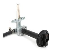 Naroote VALVOLA DI Carburante PETCOCK CON VITE LEVA, VALVOLA COMBUSTRO CACK PETCOCK CON VITA IN PERSPARE METALE CON ACCESSORI DI COMBUSTO E LEVA PER KODIAK YFM400FA YFM450FA 4X4 2003-2006