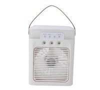Naroote Ventola di Raffreddamento Ad Aria, Paragrafo 400 Ml di Ventole di Raffreddamento del Serbatoio dell'acqua con Manico per Ufficio (WHITE)