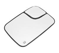 Naroote Vetro dello Specchietto Retrovisore, Riflessione Semplice di Vetro Riscaldata dell'installazione dello Specchietto Retrovisore Buona 5161011AA Liscio per la Raccolta (Giusto)