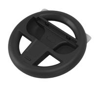 Naroote Volante del Controller della Console, Volante dei Giochi di Corse Impugnatura Comoda Compatta per la Riparazione (BLACK)