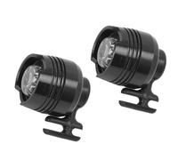 Naroote Zoccoli LED per Scarpe Faro Impermeabile in Lega di Alluminio ABS per Escursioni Notturne del Ringraziamento, Set di 2 (BLACK)