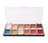 Narrative Cosmetics Palette 12 Colori della Carne Trucco Attivato con Alcool Makeup per Effetti Speciali - Impermeabile Trucco Color Carne per Truccatori Professionisti