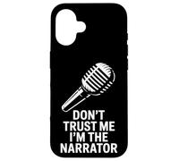 Narratore divertente Voci Artisti e narratori Custodia per iPhone 16