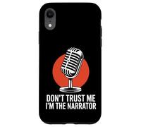 Narratore divertente Voci Artisti e narratori Custodia per iPhone XR