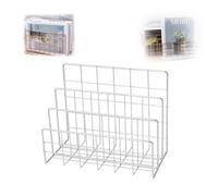 Narrow Bookshelf Metal Portable Bookcases For Small Spaces Movable Bookshelves For Living Room Bookcases No Need For Installation 6.9 × 3.5 × 5.3in 9.4 X 4.5 X 6.1in Desktop Bookshelf(Silver,9x5x6in)