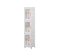 Narrow Slim Bagno Storage nizer CabinettoMultifunzionale 2/3/4 Tier Shelving Unit for Small Space Efficient and Stylish Bathroom Space Saver