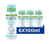 Narta - Deodorante compresso - Biotic Invisible - Confezione da 6 x 100 ml