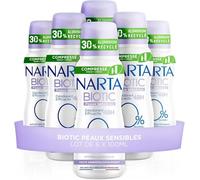 Narta - Deodorante compresso - Biotic pelli sensibili - Confezione da 6 x 100 ml