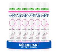 NARTA - Deodorante da donna, protezione 5 sprayEfficienza integrale, 48 ore, senza alcol, ipoallergenico, confezione da 6 x 200 ml