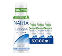 Narta - Deodorante spray compresso - Colonia - Set di 6 x 100 ml