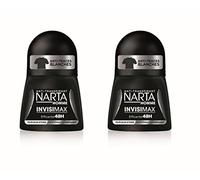Narta Uomo antitraspirante InvisiMax sfera, 50 ml, 2 pezzi