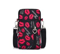 Narunii Piccolo Sacchetto per Telefono da Donna, Borsa per Telefono Portatile, Tracolla Portafoglio con Tasca, Borsa a Tracolla per Running, 19 x 5 x 10 cm