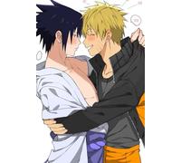 NaruSasu Fanfiction Notebook: Boys Love Couple Under Lanterns: Perfect SasuNaru Bullet Journal for Writing, Cosplay, and Anime Conventions
