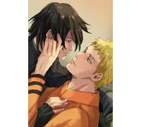 NaruSasu Fanfiction Notebook: Boys Love Couple Under Lanterns: Perfect SasuNaru Bullet Journal for Writing, Cosplay, and Anime Conventions