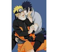 NaruSasu Fanfiction Notebook: Boys Love Couple Under Lanterns: SasuNaru Bullet Journal for Writing, Cosplay, and Anime Conventions