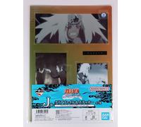 Naruto A4 Clear File & Sticker Set Bandai dal Giappone