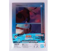 Naruto A4 Clear File & Sticker Set Bandai dal Giappone