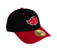 Cappello Naruto Shippuden Akatsuki cloud logo Black & Red Cap Hat ABYstyle