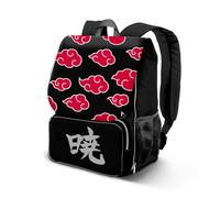 Naruto Clouds-EXP Expandable Backpack, Black, 30 x 45 cm, Capacity 28 L