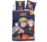 Naruto Copripiumino Singolo 140x200 Cotone Manga Regalo