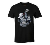 Naruto Cotton Division Maglietta da Uomo, Nero, M