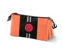 Naruto Dress-Astuccio Triplo, Multicolore, 23 x 11 cm