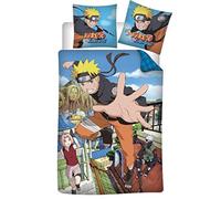 AYMAX NARUTO SHIPPUDEN - Parure de lit 140x200cm - '100% Cotton'