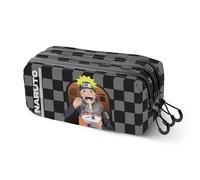 Naruto Ichiraku-Astuccio Trick FAN 2.2, Nero, 23 x 11 cm