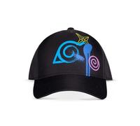 Difuzed Cappellino Naruto Shippuden Icon Design Uomo 100% Poliestere Logo Nero