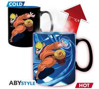 ABYstyle Tazza Heat Change Naruto e Sasuke 460 ml Cartone