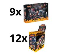 NARUTO MYTHOS TCG Case 9x Collection ITACHI + Case 12x Box SECOND EDITION - ENG