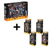 NARUTO MYTHOS TCG Collection ITACHI + 4x Blister - ENG ENGLISH