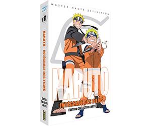 Naruto & Naruto Shippuden-Intégrale des 11 Films [Blu-Ray] [Édition Collector Limitée A4] [Edizione: Francia]