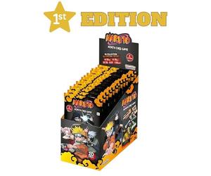 Naruto Ninja Card Game 1st Edition Booster Box 24 Buste ENG - Naruto Mythos TCG 1a edizione Carte Collezionabili Bandai Versione Inglese + 100 Sleeves Baruzcard