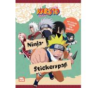 Naruto: Ninja-Stickerspaß: Mit coolen Stickern von Naruto! | Rätsel, Ausmalbilder und zahlreiche bunte Aufkleber ab 4 Jahren