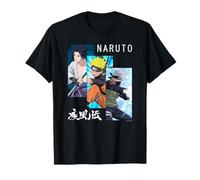 Naruto Shippuden 3 Pannelli e Kanji Maglietta