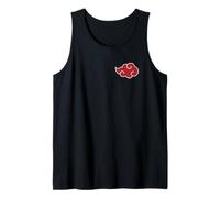 Naruto Shippuden Akatsuki Cloud Chest Print Anime Canotta
