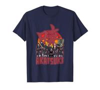Naruto Shippuden Akatsuki Gruppo con Kanji Anime Maglietta