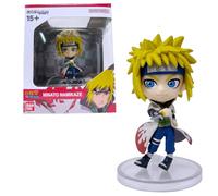 Naruto Shippuden Anime mini Figurina Vinile da Collezione Bandai Chibi Masters