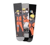 Abbigliamento Naruto Shippuden: Ankle Socks Multicolor (3 Packs) (Calzini Tg. 43