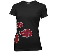 Naruto Shippuden Anti Foglia Nuvole Akatsuki Junior T-Shirt
