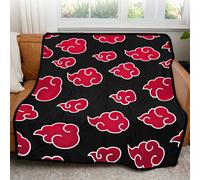 Naruto Shippuden Anti Foglie Nuvole Akatsuki Coperta 50in X 60in