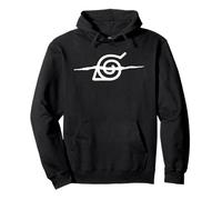 Naruto Shippuden Anti Leaf Symbol Felpa con Cappuccio