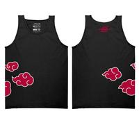 Naruto Shippuden Anti Nuvole Della Foglia Akatsuki Adulto Canotta