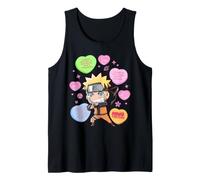 Naruto Shippuden Conversation Hearts Valentine's Day Anime Canotta